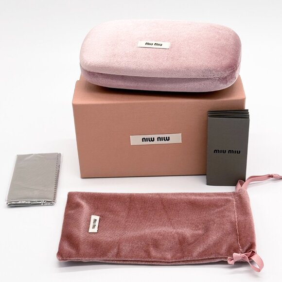 NEW MIU MIU MU02XV 1AB1O1 BLACK WOMEN EYEGLASSES - Picture 10 of 10